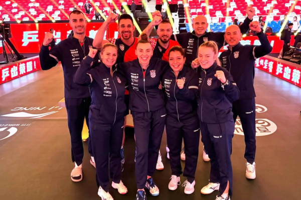 Sportski pothvat - hrvatska stolnoteniska reprezentacija 6. na Svjetskom kupu u Kini