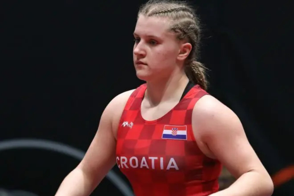 Hrvačica Veronika Vilk europska doprvakinja do 20 godina na kontinentalnoj smotri u Skopju