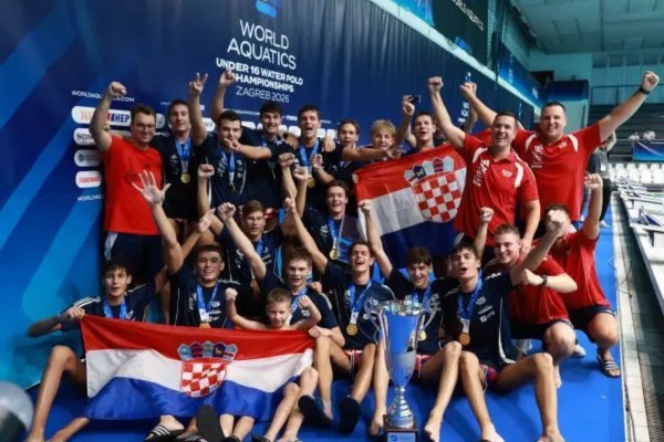 Hrvatska vaterpolska reprezentacija do 16 godina osvojila naslov svjetskog prvaka