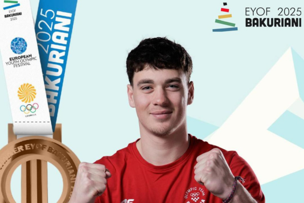 Zimski EYOF 2025.: Alpski skijaš Ziggy Vrdoljak osvojio brončanu medalju u veleslalomu