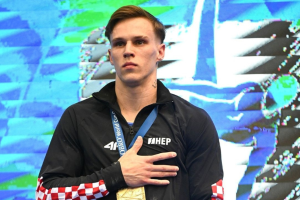 Sjajni Aurel Benović trijumfirao u preskoku na DOBRO Svjetskom kupu u Osijeku; uz zlatno odličje iz ruku Zlatka Mateše